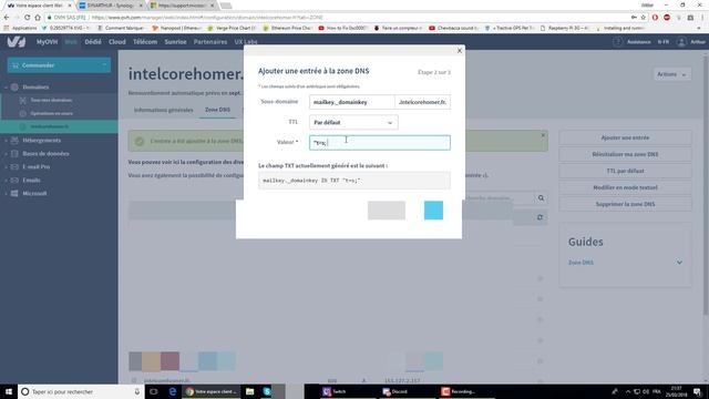 Résoudre quelques problèmes de Mail Server de Synology (SPF,DKIM,DMARC) смотреть онлайн