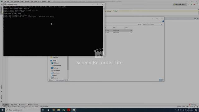 Multi-threaded Web Scraping Server for realtor.com with client side application смотреть онлайн