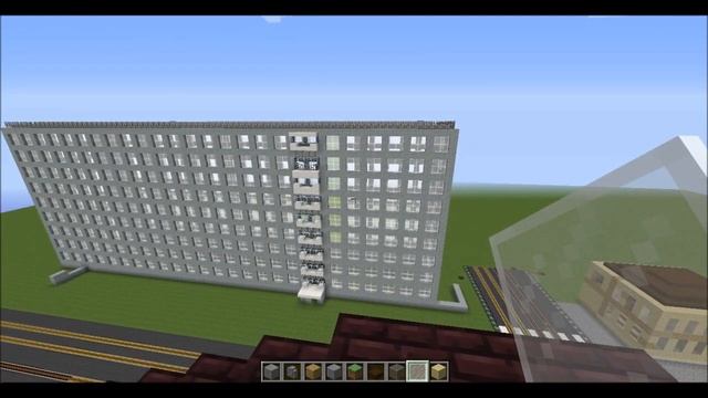 Строим пересечение Аксакова/Свердлова в г.Уфе | MINECRAFT смотреть онлайн