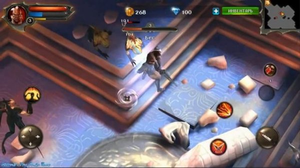 Dungeon Hunter 4 #1 Gameplay Прохождение Android/iOS Обзор и начало игры