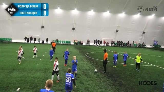 СШОР Вологда белые - Текстильщик | Прямая трансляция | Кубок Череповца 2013г.р.