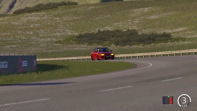 Subaru Impreza 22B STi, 547 BHP, Highlands, Assetto corsa смотреть онлайн
