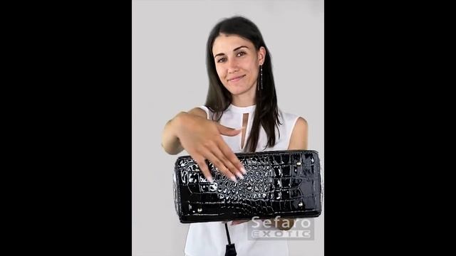 Сумка женская из телячьей кожи Артикул: TB-012maxi Coccodrillo Gloss смотреть онлайн