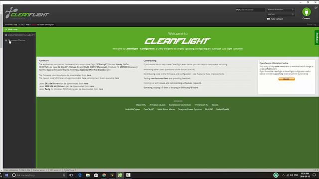 Flashing Betaflight on SP Racing F3 EVO for brushed motors with Zadig смотреть онлайн
