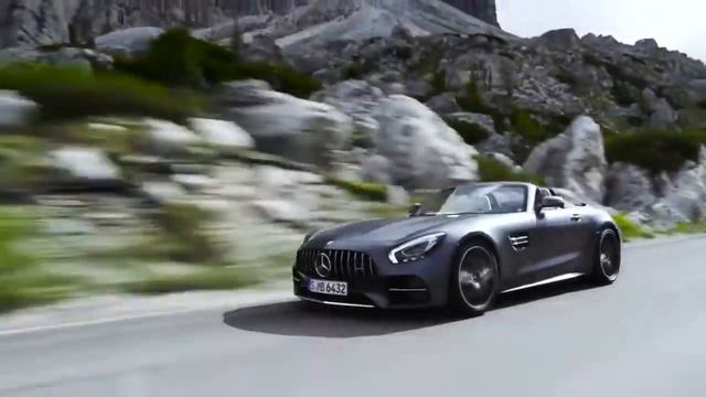 The New Mercedes-AMG GT C Roadster. Open-top driving perfomance. смотреть онлайн
