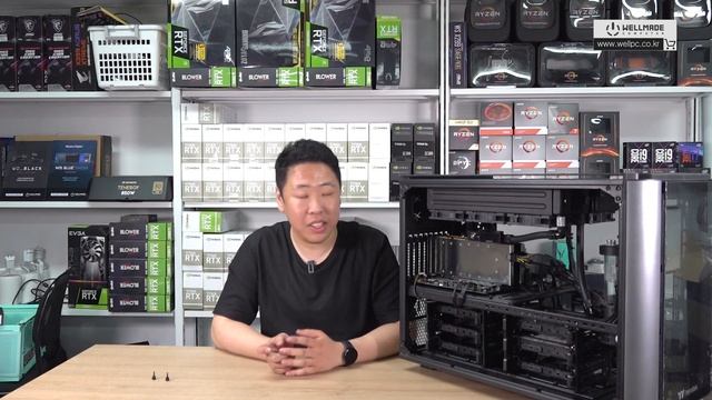국내최초!! Tesla V100 32GB * 2 커스텀 수냉 딥러닝 워크스테이션 조립기! смотреть онлайн