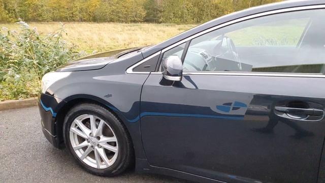 2012 12 Toyota Avensis 2.0 D-4D TR 4dr Dark Blue смотреть онлайн