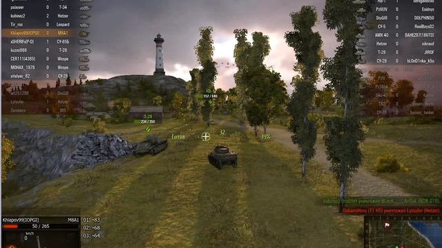 Let's play World of Tanks #1 - M8A1: Захватчик смотреть онлайн