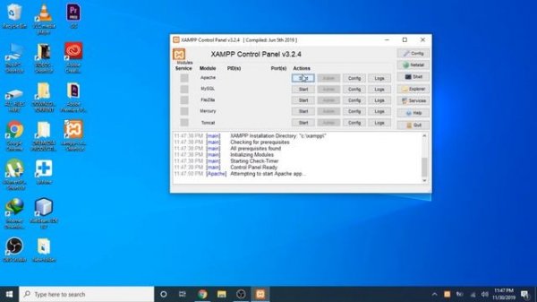 How to open localhost phpmyadmin in XAMPP Updated