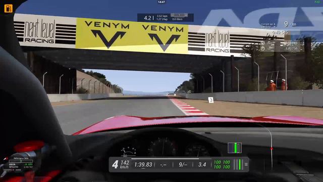 Assetto Corsa. WSS. MX5 in Laguna Seca смотреть онлайн