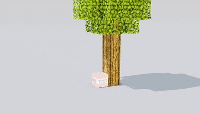 Minecraft TNT Explosion simulation смотреть онлайн