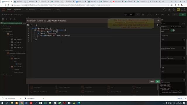 How to create conditional color row on classic report in oracle apex смотреть онлайн