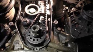 Hyundai Getz 1,4 16v Замена ремня ГРМ,помпы,прокладки клапанной крышки.Replacing timing belt, pump,