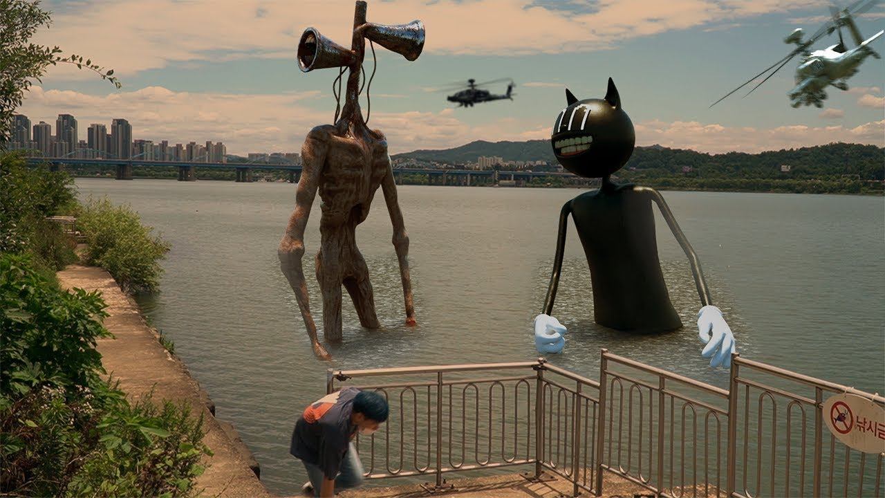 СИРЕНОГОЛОВЫЙ против КАРТУН КЭТ в РЕАЛЬНОЙ ЖИЗНИ смотреть онлайн