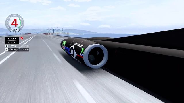 Thrust SSC vs Mercedes T80 at Special Stage Route X смотреть онлайн