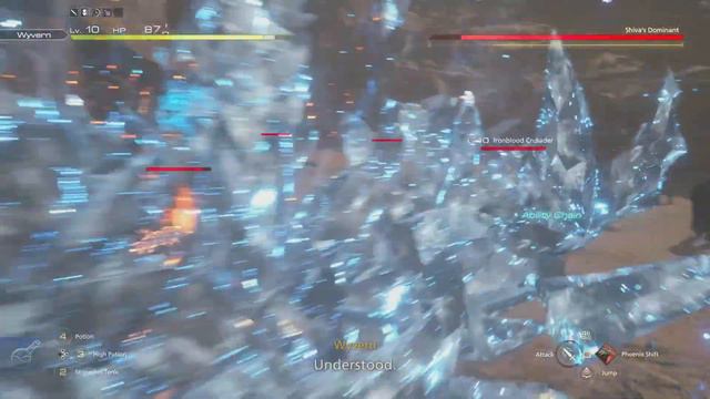 Final Fantasy 16 PS5 - Shiva Dominant Boss Fight and Cutscenes смотреть онлайн