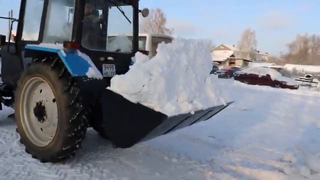Ковш на заднюю навеску смотреть онлайн