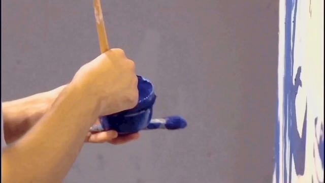 Портрет вверх ногами в стиле поп-арт от creative group Artlumen смотреть онлайн