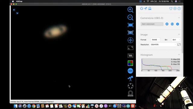 Live Telescope Views of Jupiter, Saturn, the Moon, and Mars - Kopernik Observing Livestream смотреть онлайн
