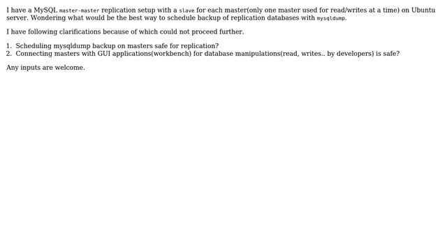 DevOps & SysAdmins: How to take mysql replication backup? смотреть онлайн