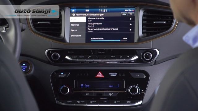 Hyundai Ioniq Elektro: Heizung, EV-Einstellungen / Ioniq Electric: heater, EV-settings смотреть онлайн