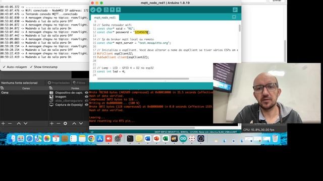 Node Red - Mqtt Mosquitto - Esp32 смотреть онлайн