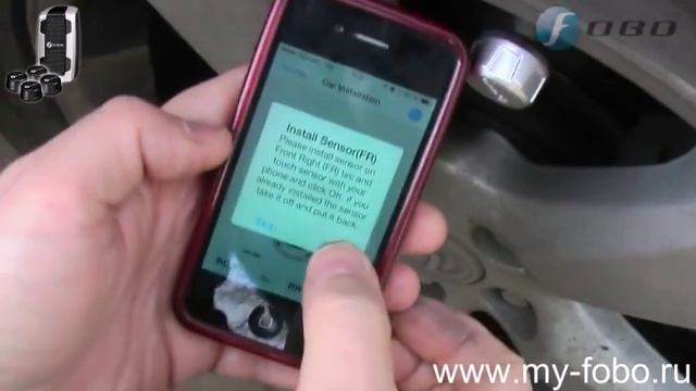 TPMS Fobo Tire автомобильные датчики давления шин: как установить и отсоединить от телефона смотреть онлайн