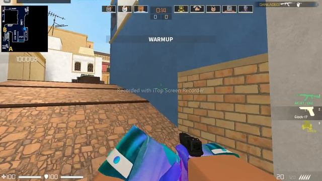 Играю в Counter Blox: Reimagined с другом|Roblox смотреть онлайн
