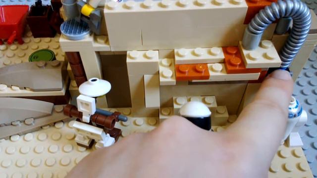 Lego Star Wars Самоделка База Повстанцев (MOC Rebel Base) смотреть онлайн