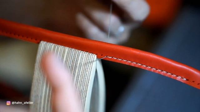 [Leathercraft] Making A Mini Barrel Bag / PDF Pattern