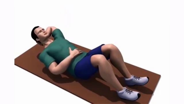 Скручивания лежа // Поднимание туловища из положения лежа смотреть онлайн