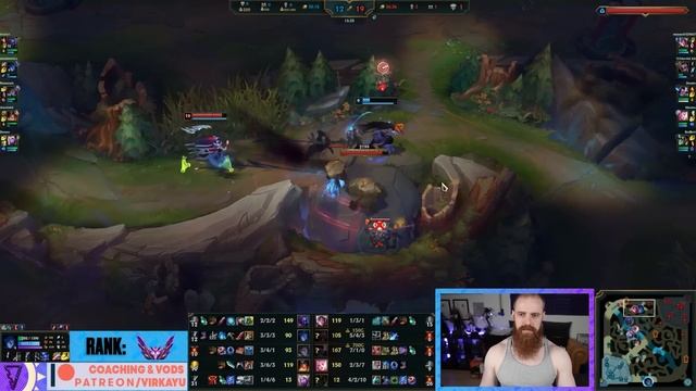 Buffed KAYN JUNGLE Is STRONG With This OP Build! (Blue Kayn carries LOSING game & penetrates enemy) смотреть онлайн