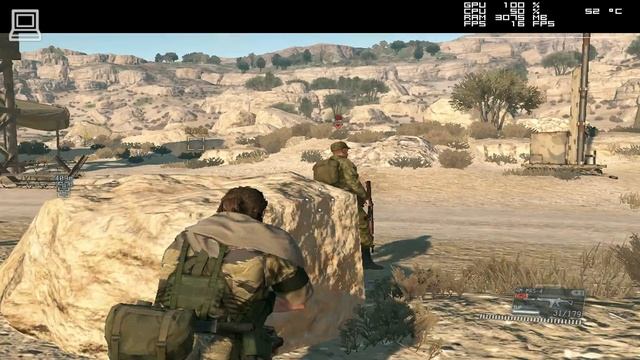 Metal Gear Solid 5 Gameplay Intel UHD 600 + Intel Celeron N4020 смотреть онлайн