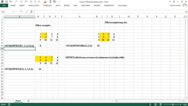 Harvard's Excel Course Creator Teaches The Powerful OFFSET Function смотреть онлайн