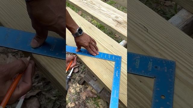 Cómo marcar las escaleras de madera con la escuadra de carpintería para una terraza, #customhome смотреть онлайн