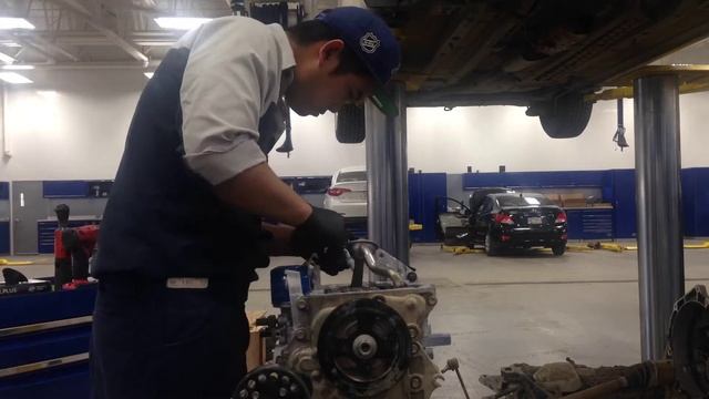 Hyundai Elantra engine replacement. смотреть онлайн