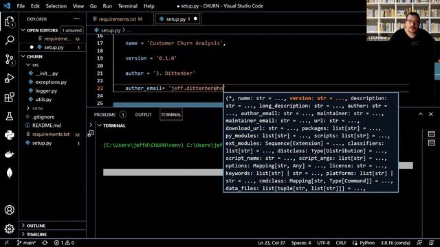 Video 2 Project Packaging and Dependency Management: Enterprise Level Data Science Project смотреть онлайн