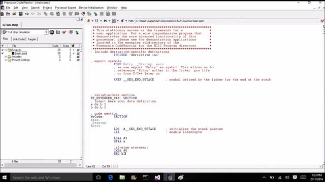 HCS12 Assembly - Convert Java/C to Assembly смотреть онлайн