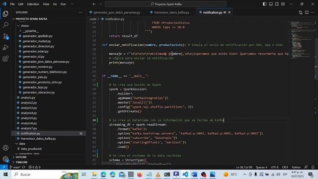 Análisis de Datos en Tiempo Real con Python, Spark y Kafka смотреть онлайн