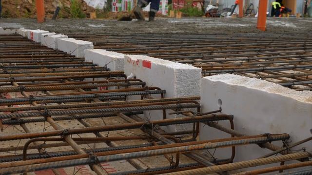 Строим дом в стиле Райта. Ч.1 Фундамент в КП Юсупово Village смотреть онлайн