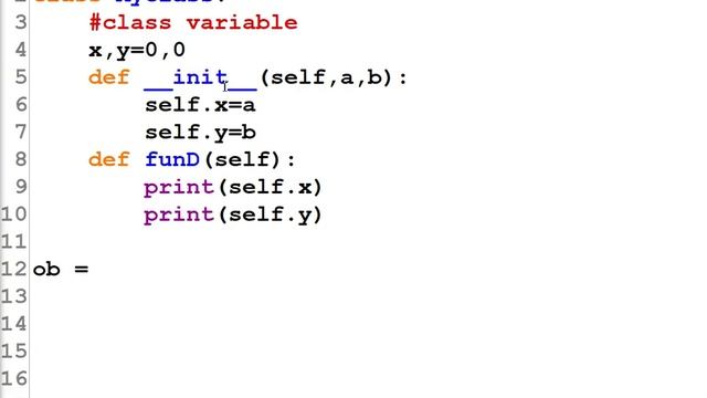 python constructor init смотреть онлайн