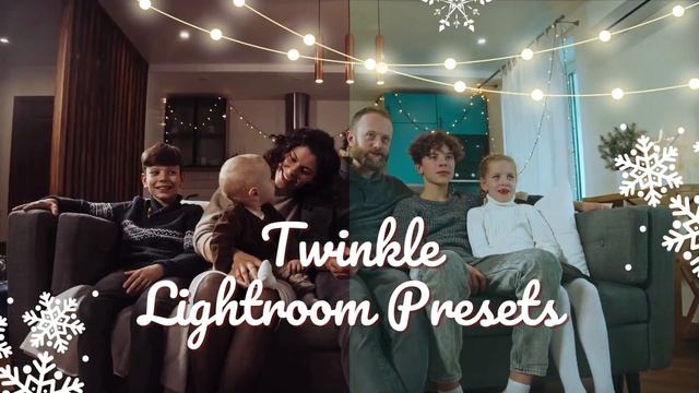 30 Twinkle Lightroom Presets, Create Enchanting Christmas Photos with Magical Glow and Sparkling смотреть онлайн