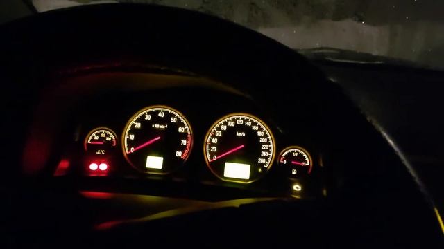 Cold start -17C Opel Vectra V6 2.8T смотреть онлайн