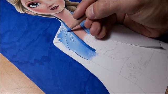 Drawing Elsa from Frozen 2 смотреть онлайн