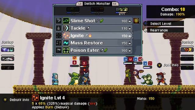 Monster Sanctuary II VS Alchemist 3 смотреть онлайн