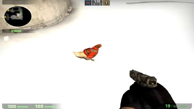 КАК создать большую курицу в CS:GO!? смотреть онлайн