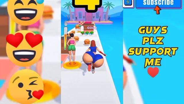 NOOB Vs PRO Vs HACKER Vs GOD In Twerk Race 3D#funnygameplay#unknownboy