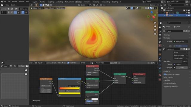 Blender Tutorial - Layer weight смотреть онлайн
