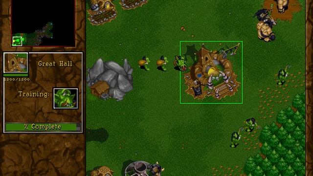 Warcraft 2: Beyond the Dark Portal - Orc Mission 5: Dragons of Blackrock Spire (Walkthrough) смотреть онлайн