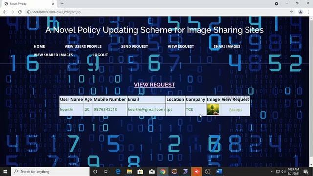 A Novel Policy Updating Scheme for Image Sharing Sites | Java Projects | CSE Minor Projects смотреть онлайн